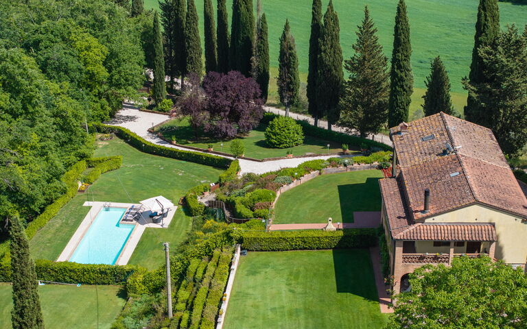Villa Sabrina: bassin, Vues