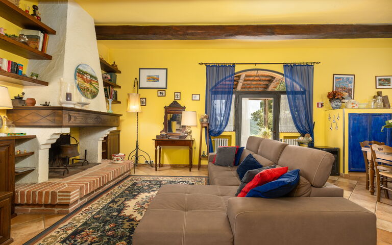 Villa Sabrina: Salon