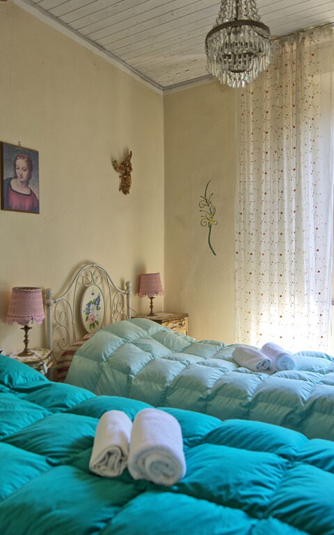 Villa Luciano: chambre à coucher