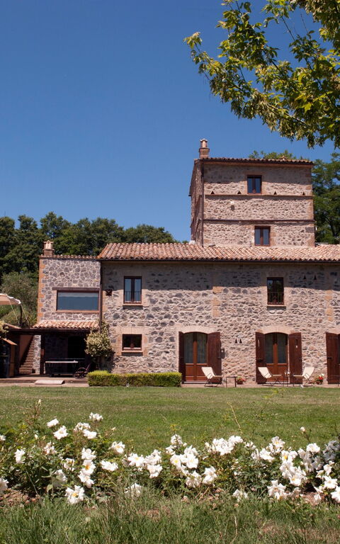 Casale Porano: Extérieurs, Jardin