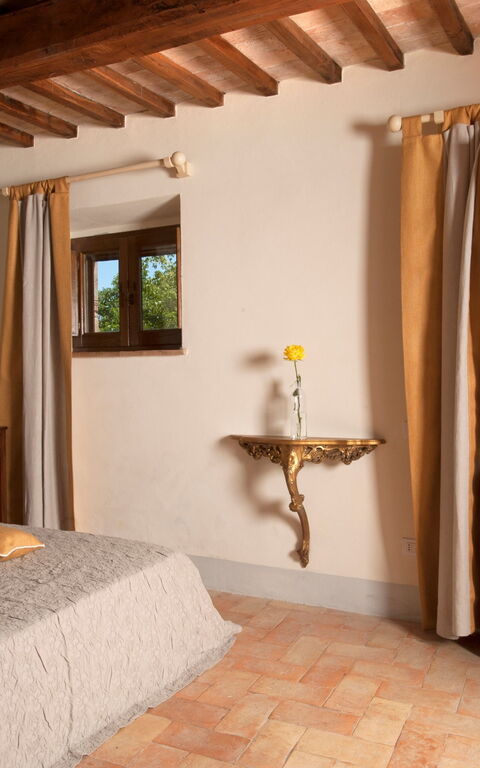 Casale Porano: chambre à coucher