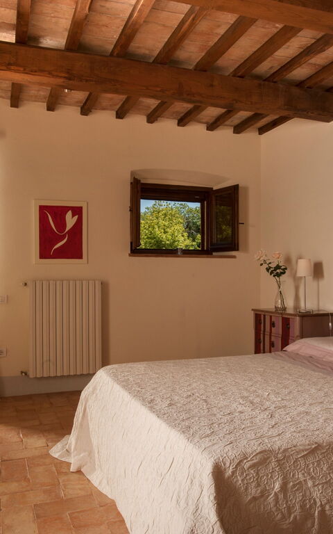 Casale Porano: chambre à coucher