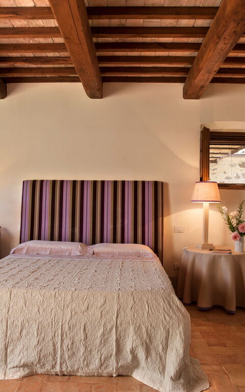 Casale Porano: chambre à coucher