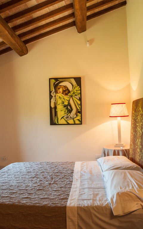 Casale Porano: chambre à coucher