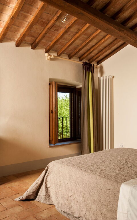 Casale Porano: chambre à coucher