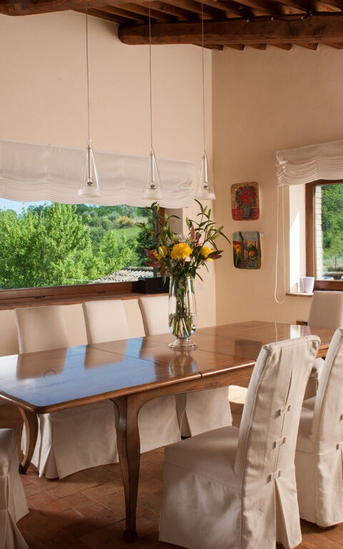 Casale Porano: Salle à manger, Salon