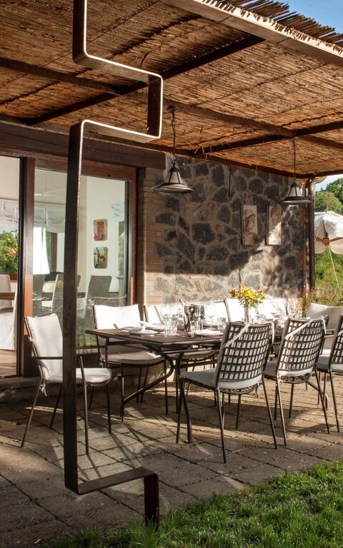 Casale Porano: Extérieurs, Jardin