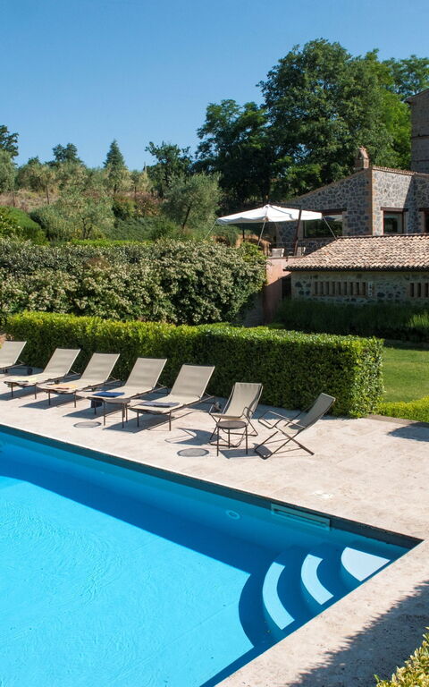 Casale Porano: bassin, Extérieurs, Jardin