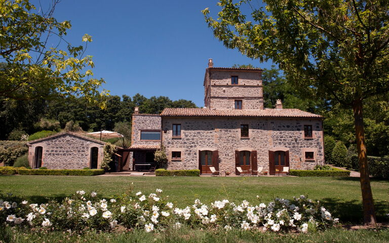 Casale Porano: Extérieurs, Jardin