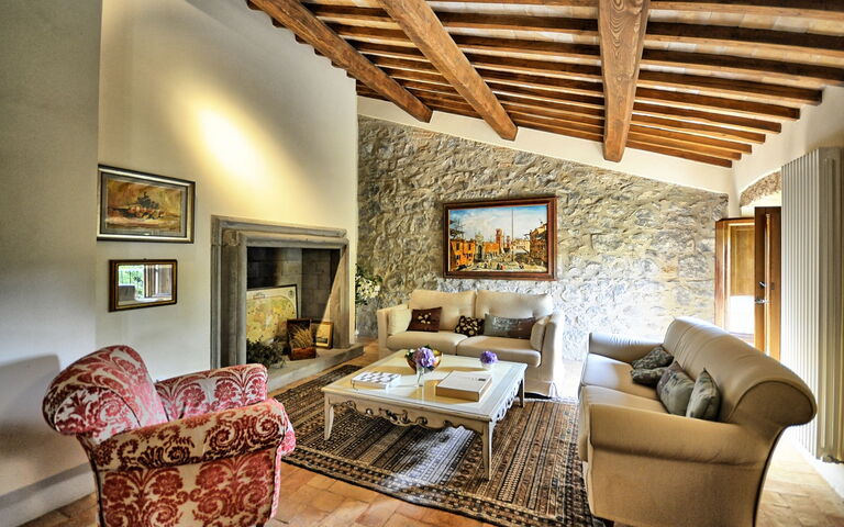Casale Porano: Salon