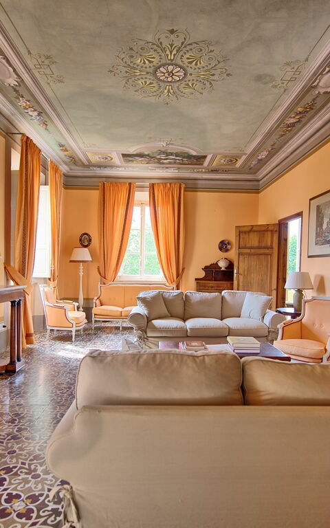 Villa Fiamma: Salon