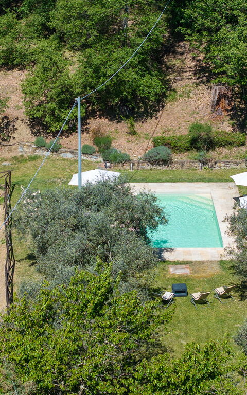 Villa Morandi: bassin, Extérieur, Vues