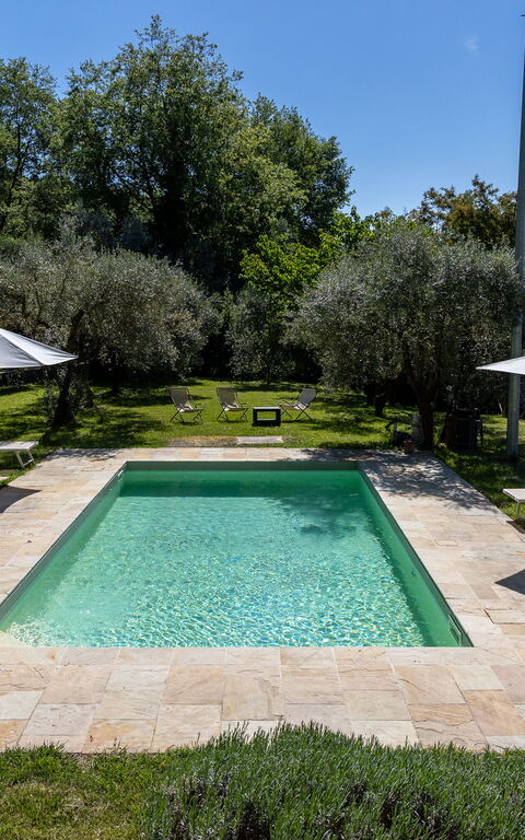 Villa Morandi: bassin, Extérieur, Jardin