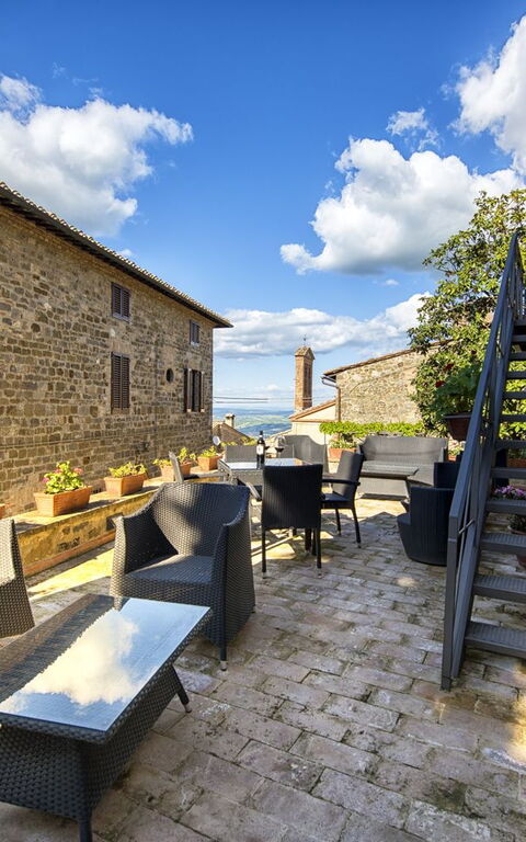 Villa Piazza Della Fortezza: Balcon / Terrasse / Patio