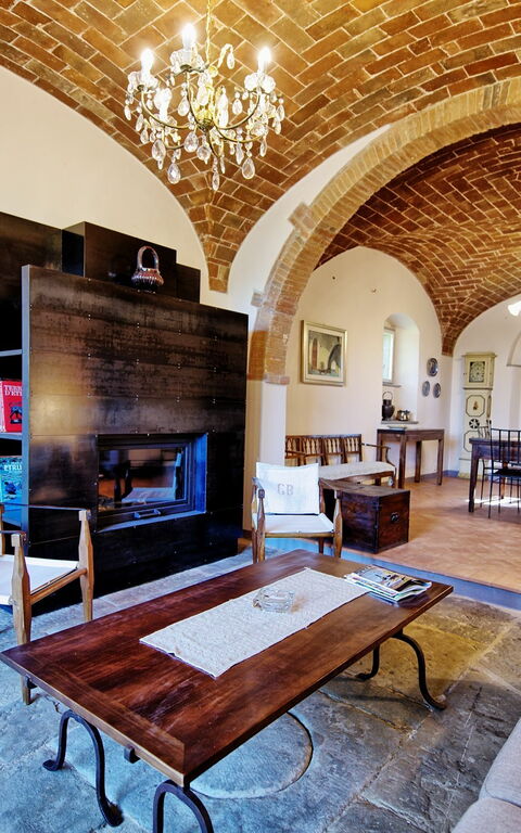 Villa Marietta: Salon