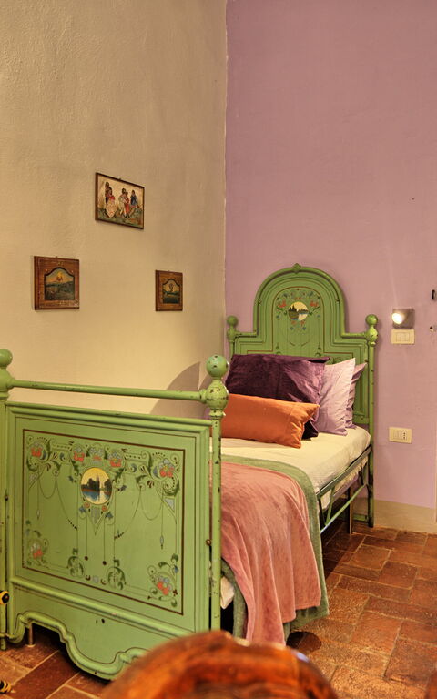 Villa Tenuta Lonciano: chambre à coucher