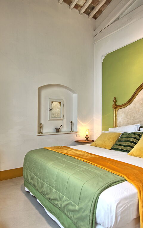 Villa Tenuta Lonciano: chambre à coucher