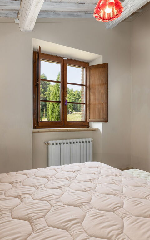 Villa San Michele: chambre à coucher