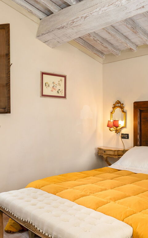 Villa San Michele: chambre à coucher