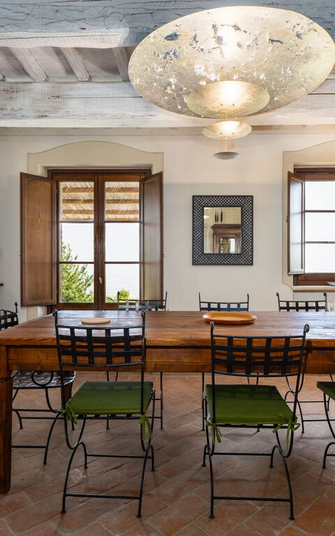 Villa San Michele: Salle à manger