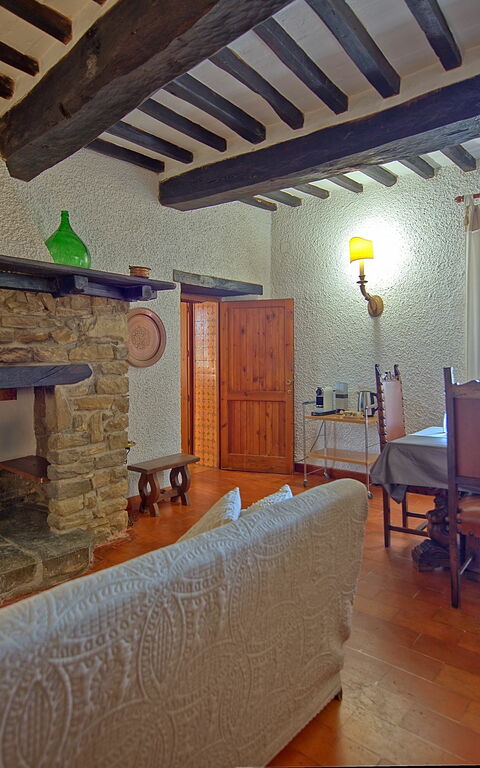 Villa Uccellaia: Salle à manger, Salon