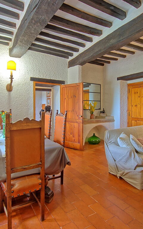 Villa Uccellaia: Salle à manger, Salon