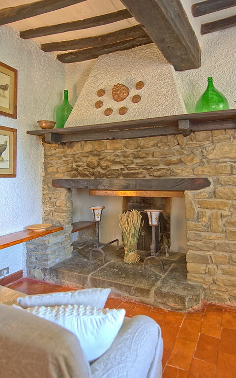 Villa Uccellaia: Salon