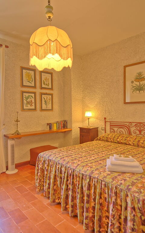 Villa Uccellaia: chambre à coucher