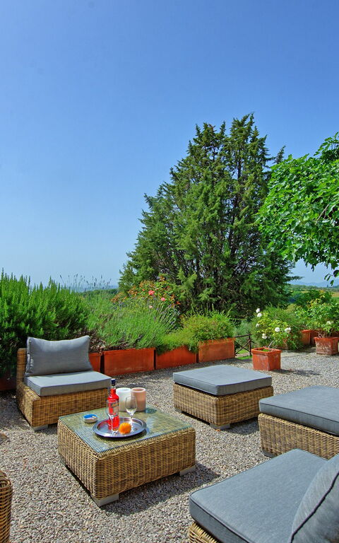 Villa Uccellaia: Extérieur, Jardin