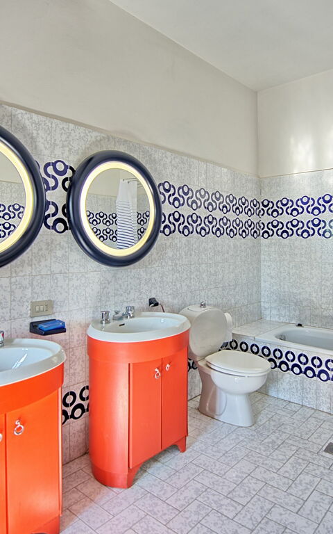 Villa Uccellaia: Salle de bain