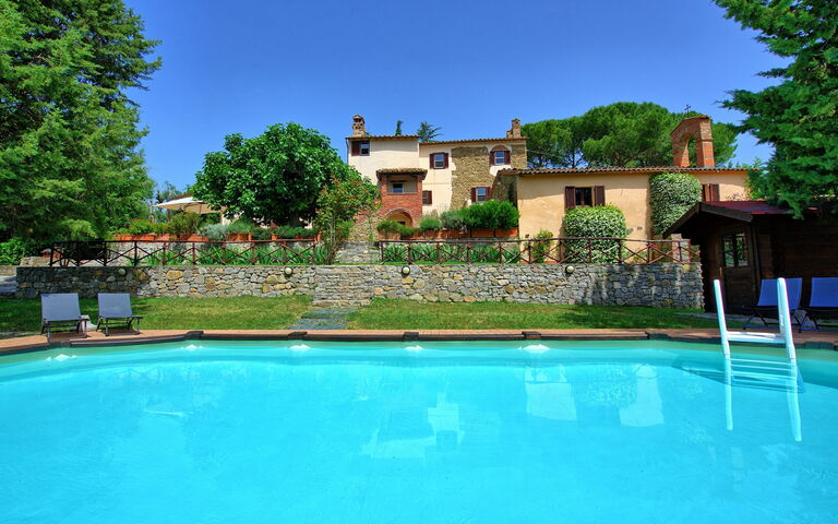 Villa Uccellaia: bassin