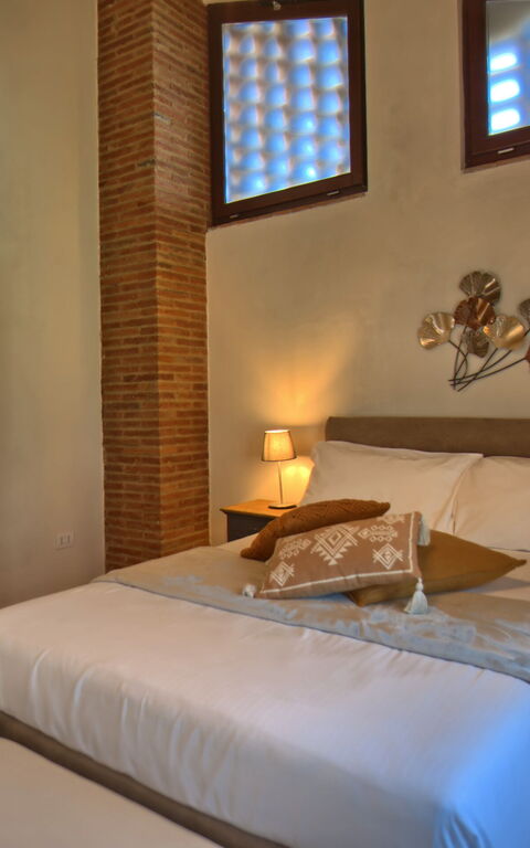 Villa Nora: chambre à coucher