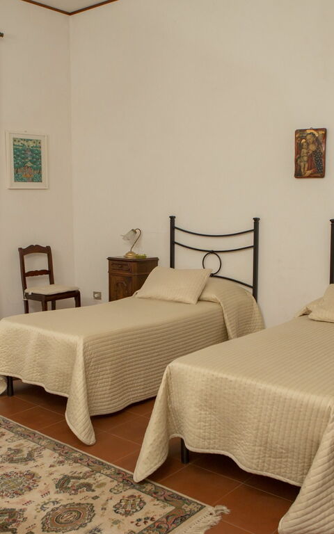 Villa Treppiè: chambre à coucher