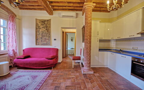 Logement Flavia 5: Cuisine, Salon