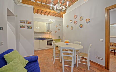 Logement Flavia 4: Cuisine, Salle à manger, Salon