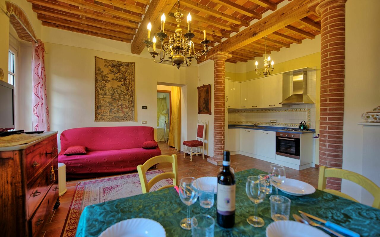 Logement Flavia 5: Cuisine, Salle à manger, Salon