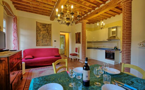 Logement Flavia 5: Cuisine, Salle à manger, Salon