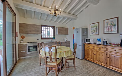 Logement Fornace 1: Cuisine, Salle à manger, Salon