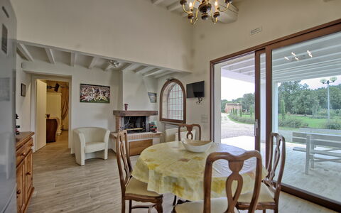 Logement Fornace 1: Cuisine, Salle à manger, Salon