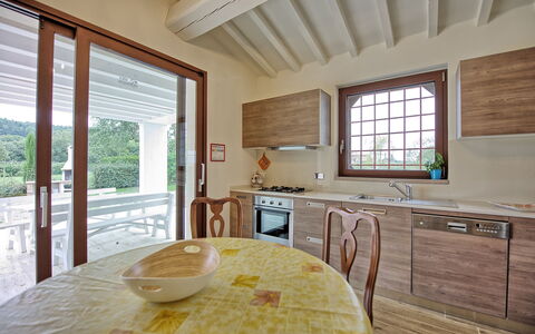 Logement Fornace 1: Cuisine, Salle à manger, Salon