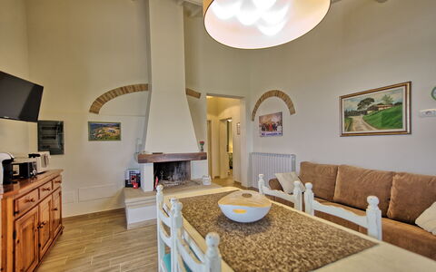 Logement Fornace 2: Cuisine, Salle à manger, Salon