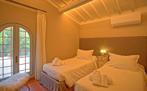 Logement Fienile: chambre à coucher