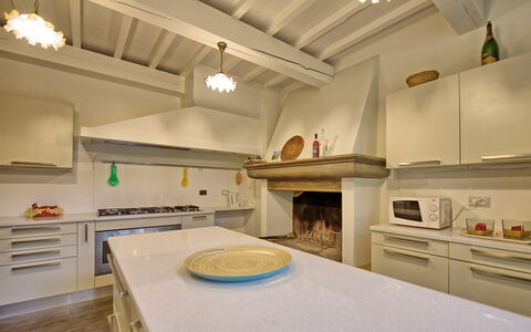 Logement Padronale: Cuisine, Salle à manger