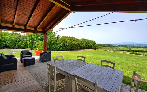 Logement Marcello: Balcon / Terrasse / Patio, Été, Extérieur, Vues