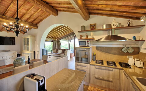 Logement Marcello: Cuisine