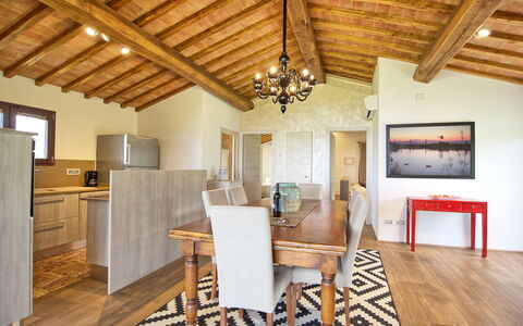 Logement Marcello: Cuisine, Salle à manger