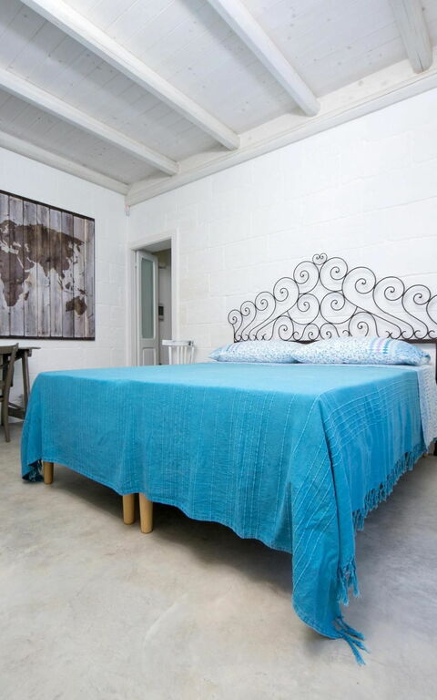 Trullo Torre Suda: chambre à coucher