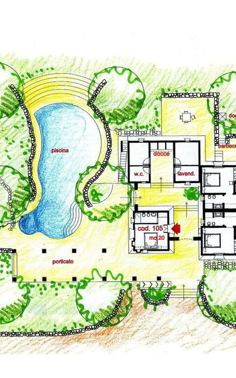 Tia Trullo: Planimétrie