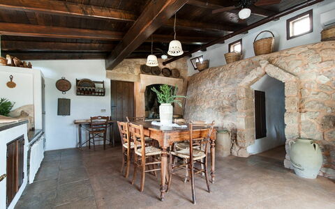 Logement Tia Pool: Cuisine