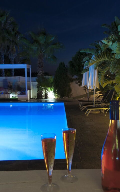 Cotriero: bassin, Jardin